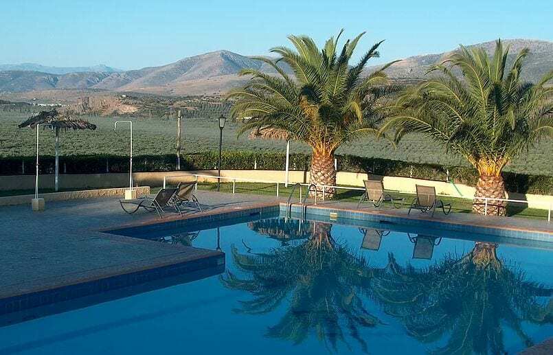 Chrissa Camping Rooms & Bungalows Delfi Esterno foto